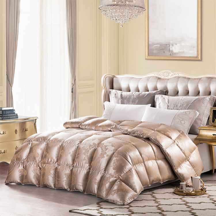 羅萊家紡 奢華雙絲提花鵝絨被